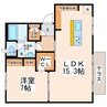 産交バス（熊本市）/鉄工団地通り 徒歩5分 1階 築33年 1LDKの間取り