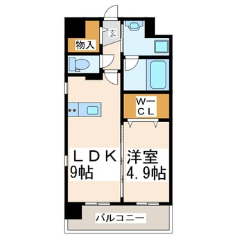 間取図 フェリーチェ九品寺