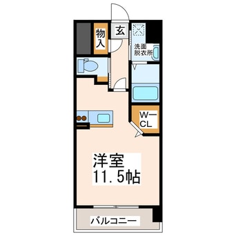 間取図 フェリーチェ九品寺