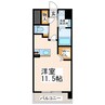 フェリーチェ九品寺 1Rの間取り