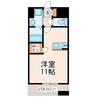 LIBTH味噌天神 1Rの間取り