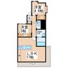 シティマンション水前寺 2LDKの間取り