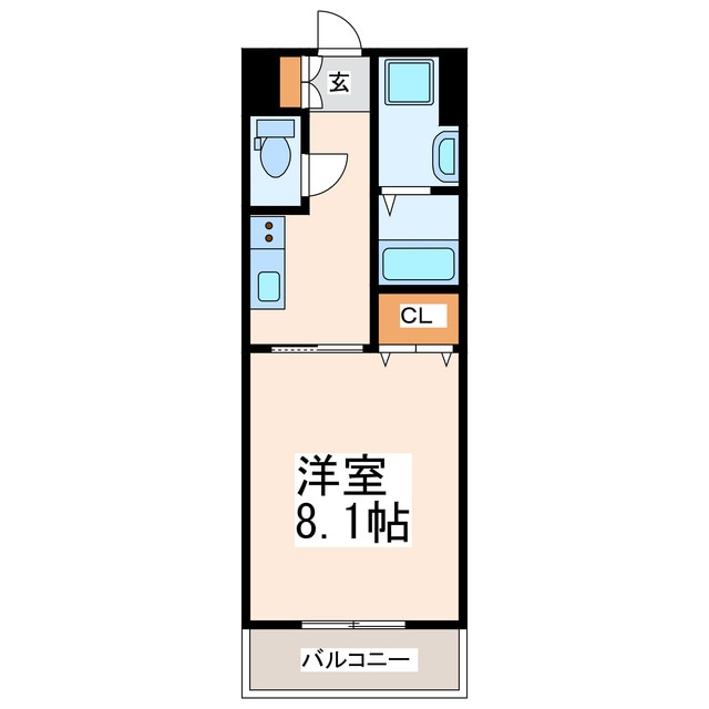 間取り図 Jeunesse新大江