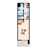 フェリーチェ白山 1Kの間取り