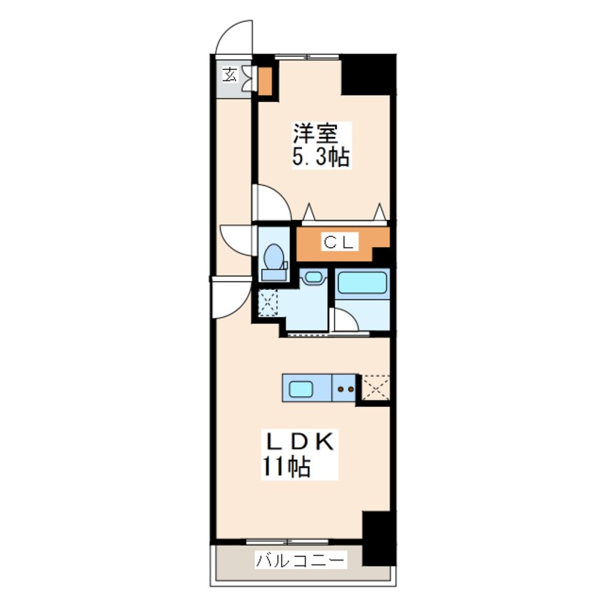 間取図 アルティメット国府