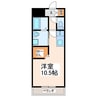 Riviere水前寺公園 1Rの間取り