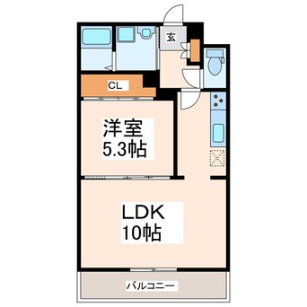 間取図 エルフィナ八王寺A・B・C・D