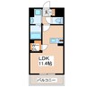 LIBTH水前寺駅前 1Rの間取り