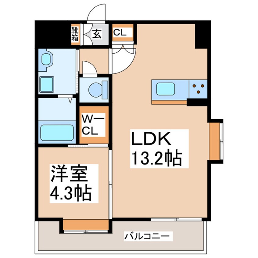 間取図 LIBTH桜町