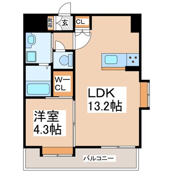 間取図 LIBTH桜町