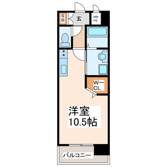 間取図 Twinkle Star水前寺