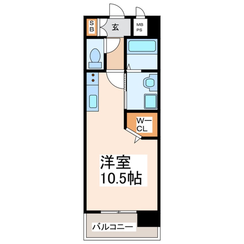 間取図 Twinkle Star水前寺