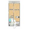 プレステージア本荘 1LDKの間取り