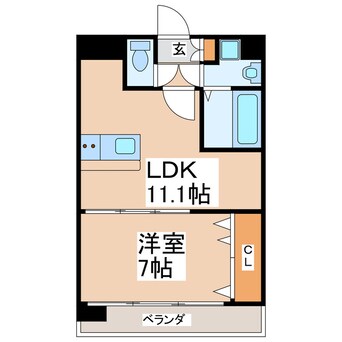 間取図 S-FORT水前寺