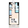 ISM水前寺 1Rの間取り