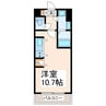 ISM水前寺 1Rの間取り