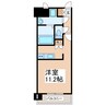 ISM水前寺 1Rの間取り