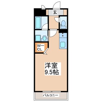 間取図 サムティ慶徳レジデンスⅡ