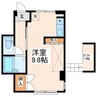 ロフト九品寺 1SRの間取り