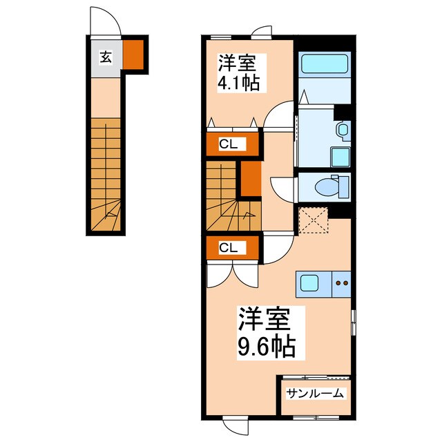 間取り図 Charlotte　Ｈ