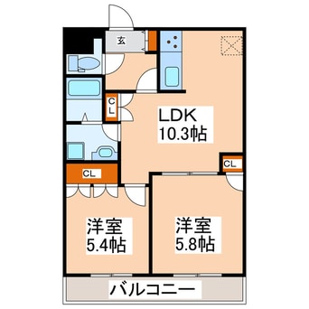 間取図 KANNA-KAMUI