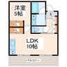 九品寺4Rビル 1LDKの間取り