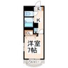 プロムナード京町台 1Kの間取り