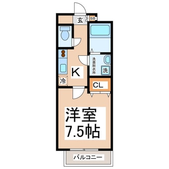 間取図 アヴァンティ