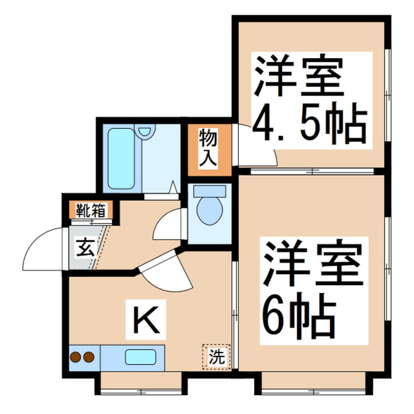 間取図 サニーライフクオン