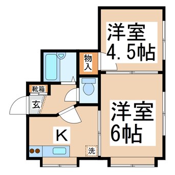 間取図 サニーライフクオン