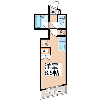 間取図 メイン熊大北