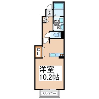 間取図 ピュアティ弐番館