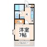サンハイツ永村 1Kの間取り