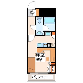 間取図 Flat熊本