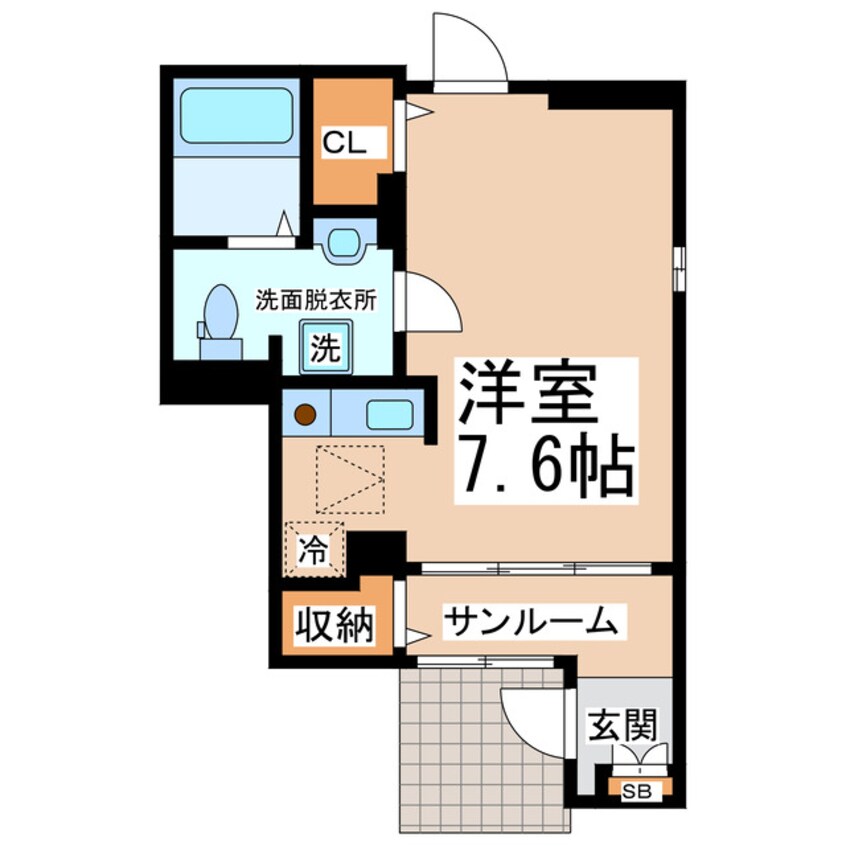 間取図 産交バス（熊本市周辺）/東海二高前 徒歩3分 1階 築10年