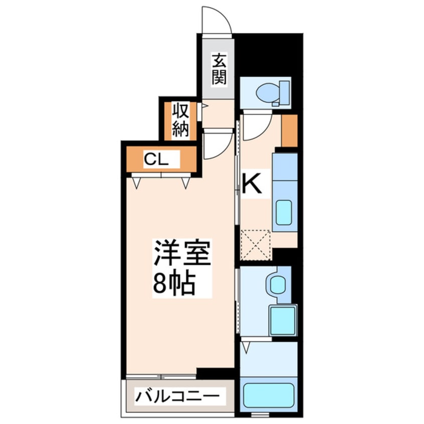 間取図 産交バス（熊本市）/託麻南小学校前 徒歩6分 3階 築10年