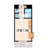 朝日プラザ坪井 1Kの間取り