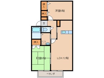 間取図 エスポワールタカオ