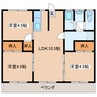 若葉苑 3LDKの間取り