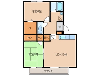間取図 セジュール早水