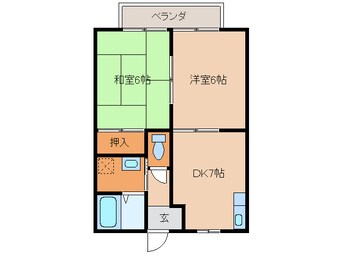 間取図 ジェネスカミムラ