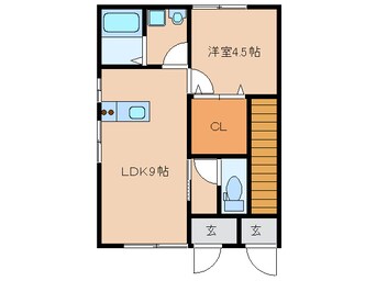 間取図 グランシャリオⅠ号館
