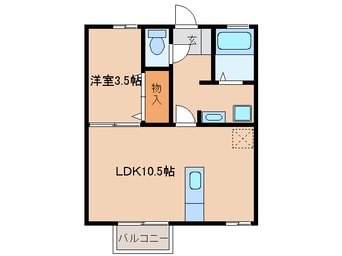 間取図 エストリル2