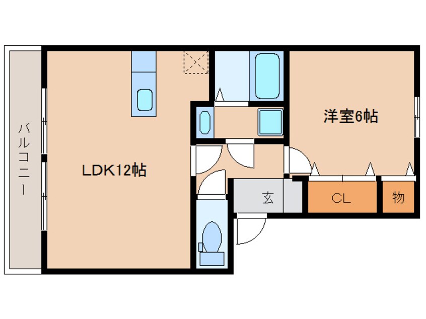 間取図 N’s BLANC　A棟