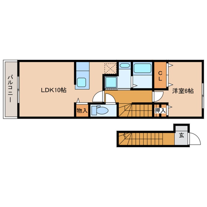 間取図 ソレイユ