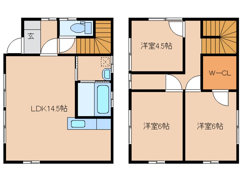 間取図 Ｔｓ　ＳＱＵＡＲＥ