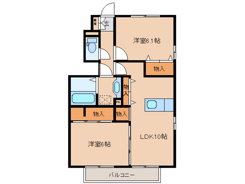 間取図 セジュールグレイスⅡ