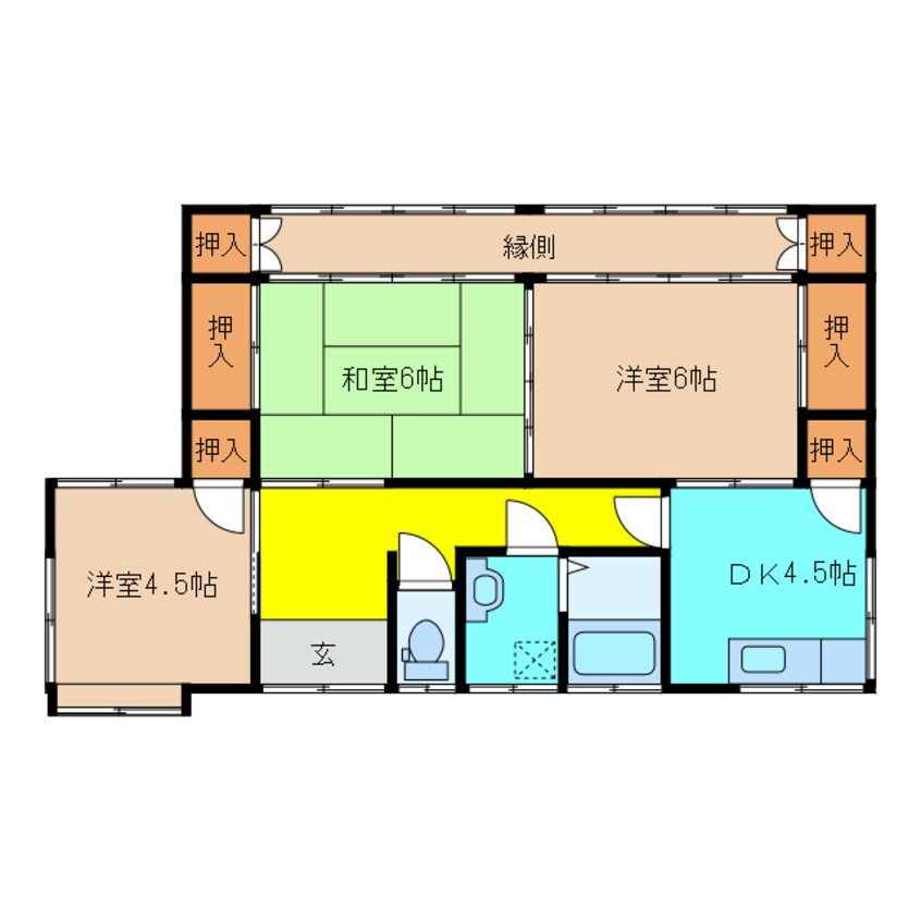 間取図 瀬戸山住宅