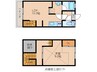 エレガンス園 1LDKの間取り