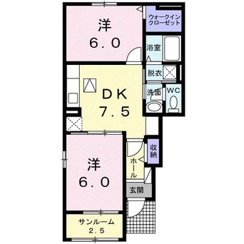 間取図 カイルアⅣ